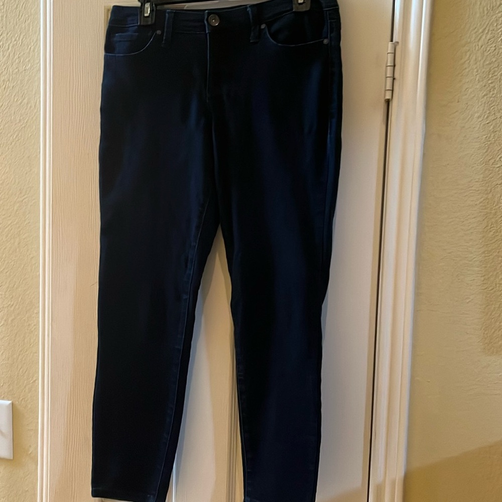Nine West Jeans -Indigo-Blue-Cigarette Fit-Skinny-Size-29/8